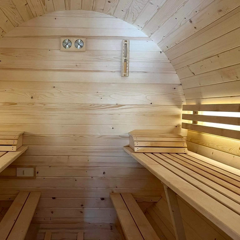 Wnętrze sauny