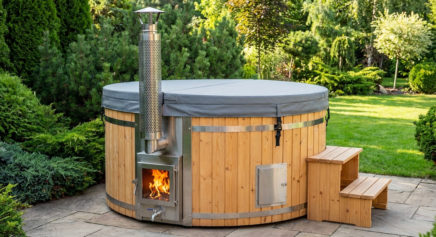 Czy balia jest zdrowa? Na zdjęciu balia ogrodowa od Balia Prestige.